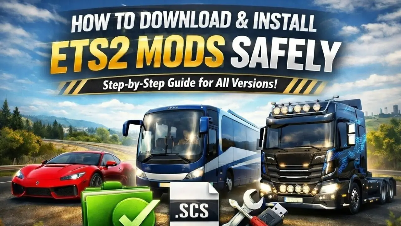 How to install ets 2 mods